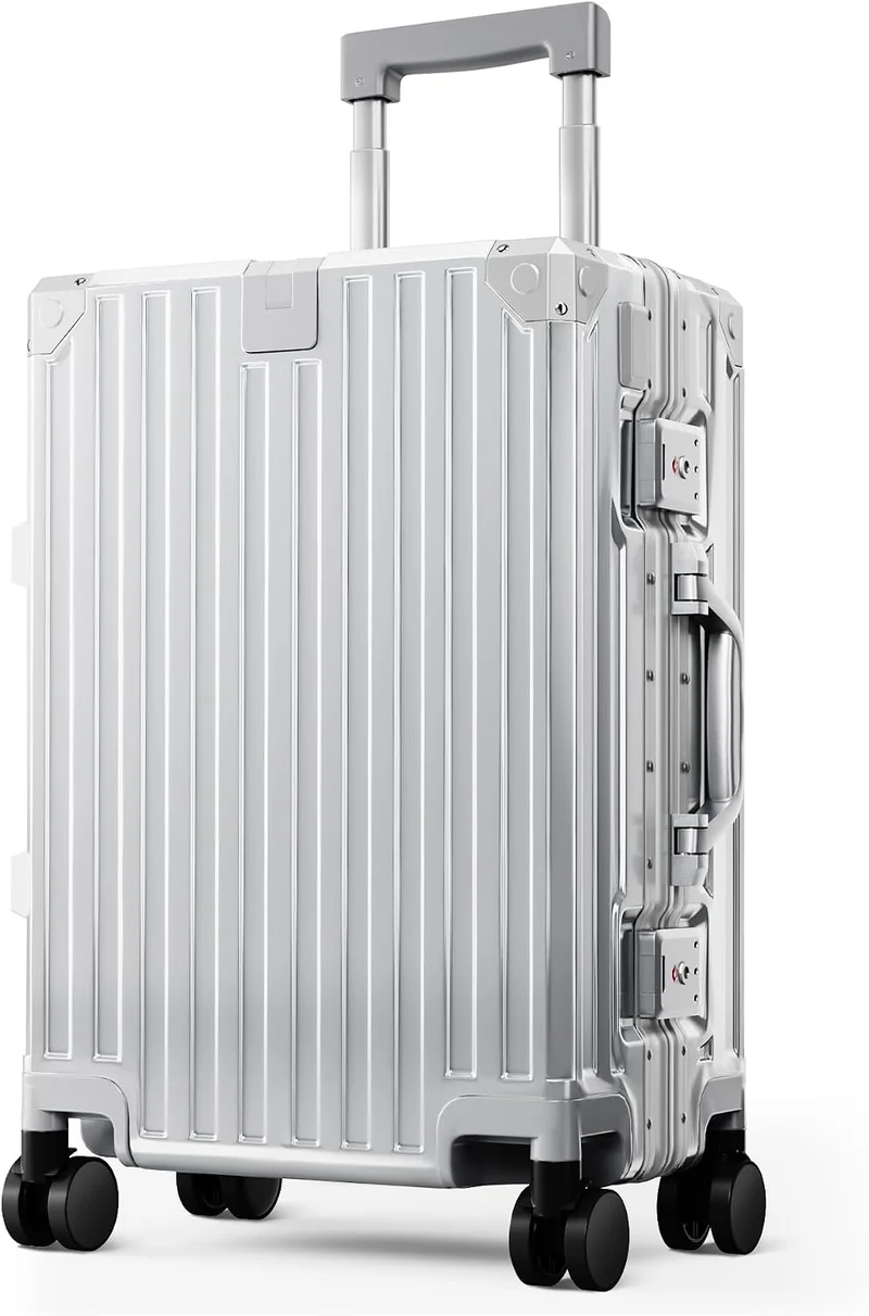 ALPHA CAMP Aluminium Frame Suitcase 20″