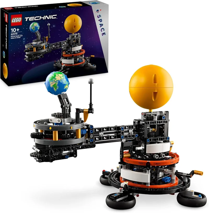 LEGO Technic Planet Earth and Moon in Orbit